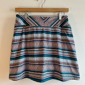 Title Nine Multicolor Buttah Skort; Size S. Non Wrinkle